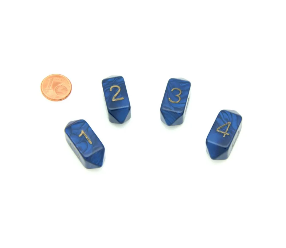 Tout Pour le Jeu Dé 4 faces baril - barrel dice à l'unité (couleur mise au hasard)