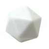 Tout Pour le Jeu Dé 20 faces blanc neutre à personnaliser 2.2 cm