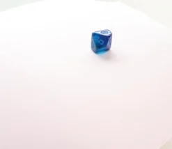 Tout Pour le Jeu Dé 10 faces bleu Luminary chiffres bleus