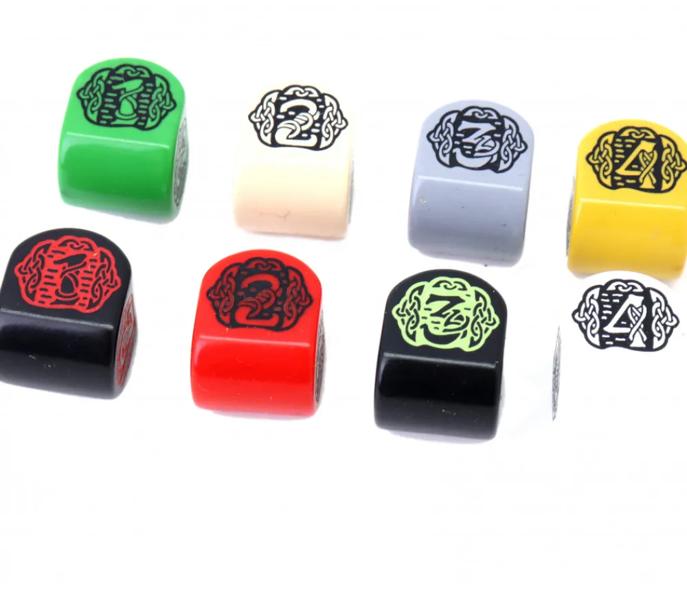 Tout Pour le Jeu Dé 4 faces Celtic 3D moderne (forme arrondie)