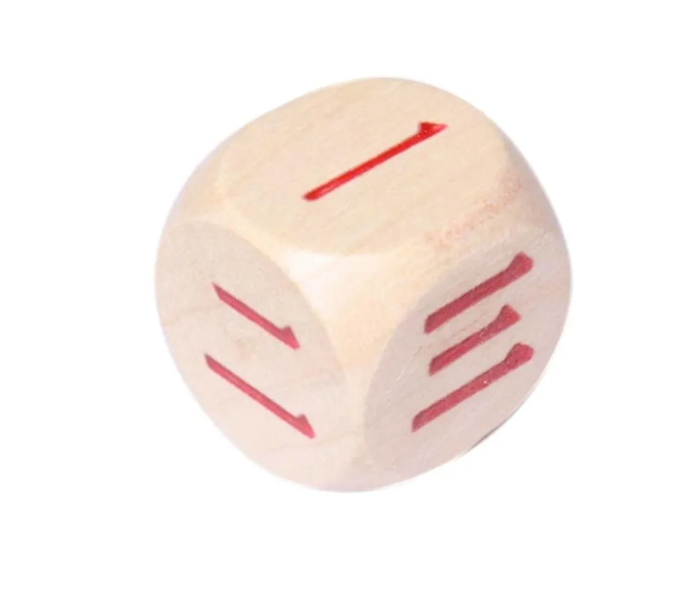 Tout Pour le Jeu Dé 6 faces chinois 1 à 6 pour jeu et apprentissage
