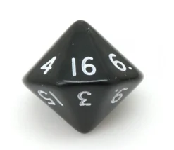 Tout Pour le Jeu Dé 16 faces D16 à l'unité (couleur mise au hasard)