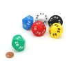 Tout Pour le Jeu Dé 10 faces DIZAINE 00 à 90 opaques Jumbo 35 mm à l'unité (couleur mise au hasard)
