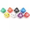 Tout Pour le Jeu Dé 10 faces dizaine en opaque de 00 à 90 à l'unité (couleur mise au hasard)