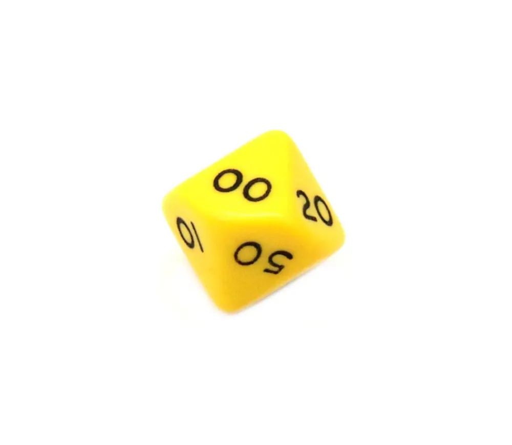 Tout Pour le Jeu Dé 10 faces dizaine en opaque de 00 à 90 à l'unité (couleur mise au hasard)
