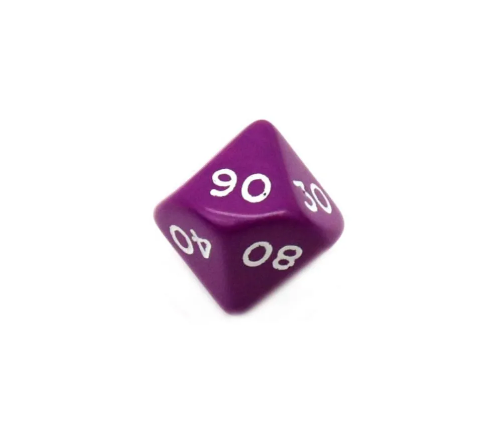 Tout Pour le Jeu Dé 10 faces dizaine en opaque de 00 à 90 à l'unité (couleur mise au hasard)