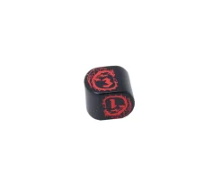 Tout Pour le Jeu Dé 4 faces dragon moderne (forme arrondie)