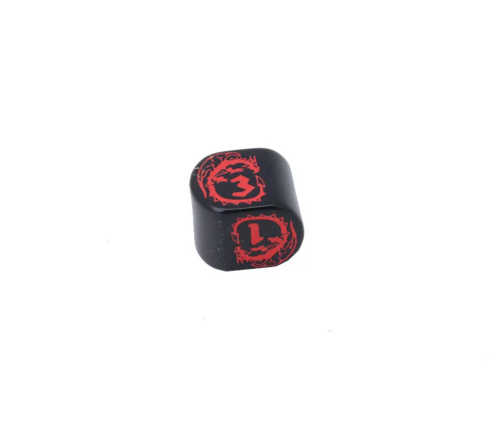 Tout Pour le Jeu Dé 4 faces dragon moderne (forme arrondie)
