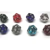 Tout Pour le Jeu Dé 20 faces en translucide à l'unité (couleur mise au hasard)