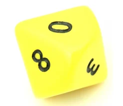 Tout Pour le Jeu Dé 10 faces géant d10 opaques JUMBO