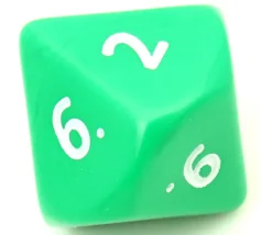 Tout Pour le Jeu Dé 10 faces géant d10 opaques JUMBO