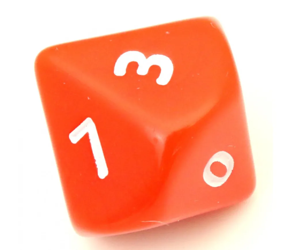 Tout Pour le Jeu Dé 10 faces géant d10 opaques JUMBO