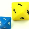 Tout Pour le Jeu Dé 8 faces géant d8 opaques JUMBO à l'unité (couleur au hasard)
