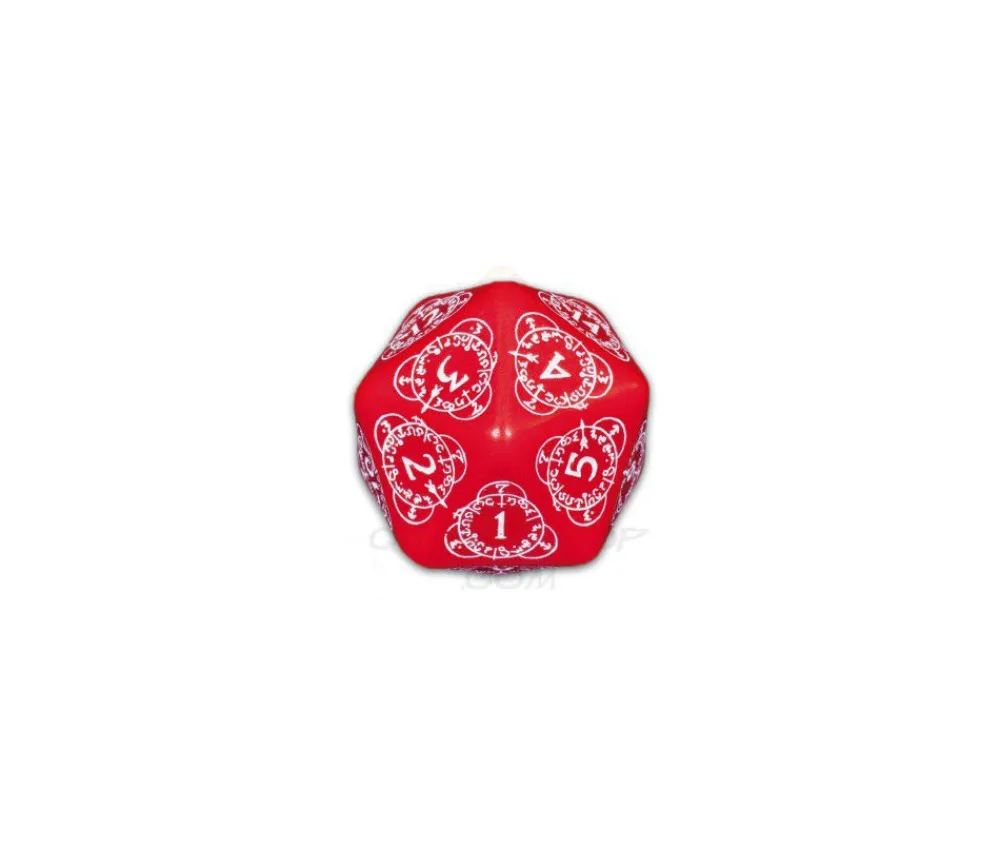 Tout Pour le Jeu Dé 20 faces géant effet graphique compteur de niveau rouge