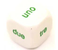 Tout Pour le Jeu Dé 6 faces italien 1 à 6 - uno a sei