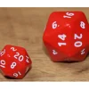 Tout Pour le Jeu Dé 20 faces jumbo couleurs opaques à l'unité (couleur mise au hasard)