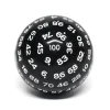 Tout Pour le Jeu Dé 100 faces noir D100 de jeu