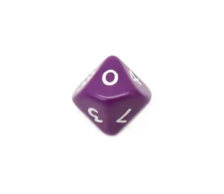 Tout Pour le Jeu Dé 10 faces opaque 0 à 9 à l'unité (couleur mise au hasard)