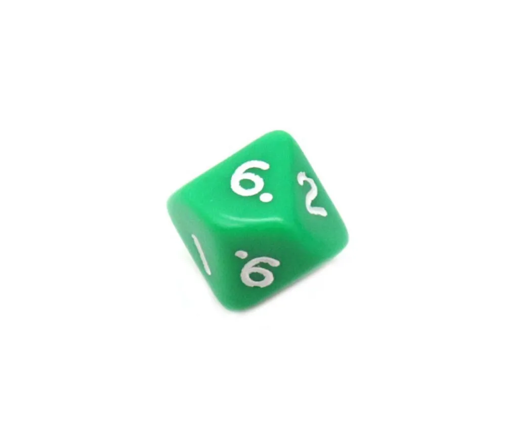 Tout Pour le Jeu Dé 10 faces opaque 0 à 9 à l'unité (couleur mise au hasard)