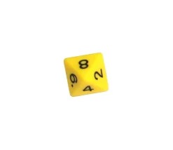 Tout Pour le Jeu Dé 8 faces opaque à l'unité (couleur au hasard)