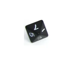 Tout Pour le Jeu Dé 8 faces opaque à l'unité (couleur au hasard)