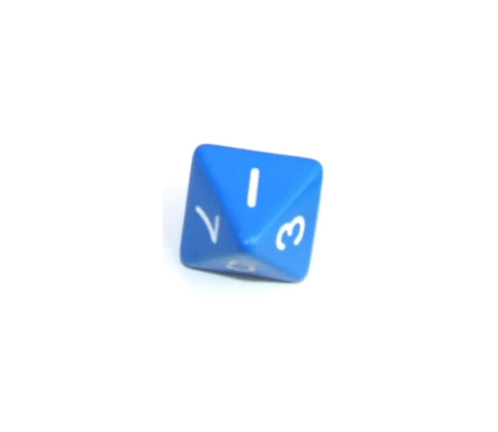 Tout Pour le Jeu Dé 8 faces opaque à l'unité (couleur au hasard)