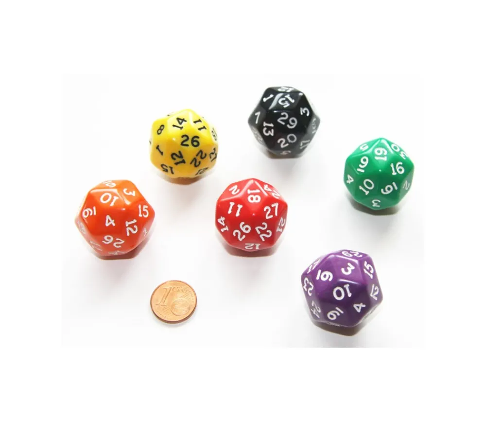 Tout Pour le Jeu Dé 30 faces opaques D30 de jeu à l'unité