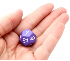 Tout Pour le Jeu Dé 12 faces pour jeu opaque D12 standard à l'unité