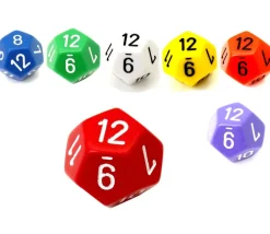 Tout Pour le Jeu Dé 12 faces pour jeu opaque D12 standard à l'unité