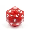 Tout Pour le Jeu Dé 30 faces rouge nacré D30 de jeu