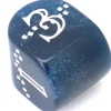 Tout Pour le Jeu Dé 4 faces étincelant Sparkling Llama moderne (forme arrondie)