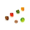 Tout Pour le Jeu Dé 10 faces translucide bicolore de 0 à 9 à l'unité (couleur mise au hasard)