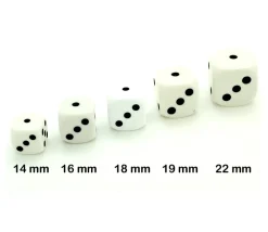 Tout Pour le Jeu Dé à jouer 18 mm classique points 1 à 6 jeux de société