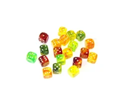 Tout Pour le Jeu Dé à jouer 15 mm gem bicolore blitz