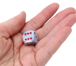 Tout Pour le Jeu Dé à jouer 16 mm gris effet granit Speckled - Air- Chessex