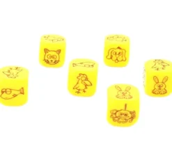 Tout Pour le Jeu Dé à jouer animaux rigolos 18 mm à l'unité