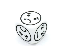 Tout Pour le Jeu Dé à jouer émotions visage 22 mm