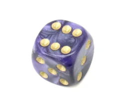 Tout Pour le Jeu Dé à jouer nacré violet 16 mm