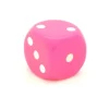 Tout Pour le Jeu Dé à jouer rose 16 mm standard points de 1 à 6 pour jeu de société à l'unité