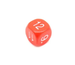 Tout Pour le Jeu Dé à jouer ROUGE 16 mm chiffres 7 à 12