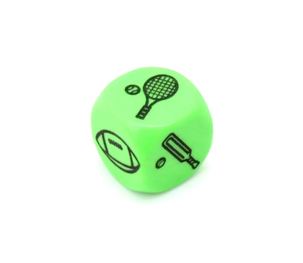 Tout Pour le Jeu Dé à jouer sport : football, tennis, basketball, rugby, hockey, cricket