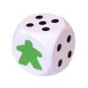 Tout Pour le Jeu Dé 12345 Meeple en bois 16 mm