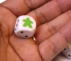 Tout Pour le Jeu Dé 12345 Meeple en bois 16 mm