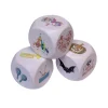 Tout Pour le Jeu Dé 30 mm en bois blanc : 6 faces personnalisées avec vos images