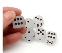Tout Pour le Jeu Dé 16 mm givré blanc