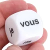 Tout Pour le Jeu Dé 22 mm pronom personnel je tu elle nous vous ils