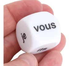 Tout Pour le Jeu Dé 22 mm pronom personnel je tu il nous vous ils