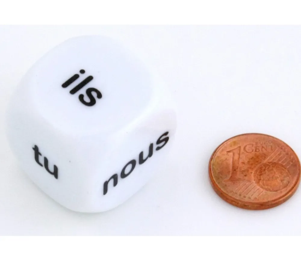 Tout Pour le Jeu Dé 22 mm pronom personnel je tu il nous vous ils