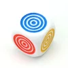 Tout Pour le Jeu Dé 6 points couleurs cylindriques 16 mm plastique