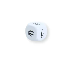 Tout Pour le Jeu Dé 6 voyelles aeiouy lettres 16 mm